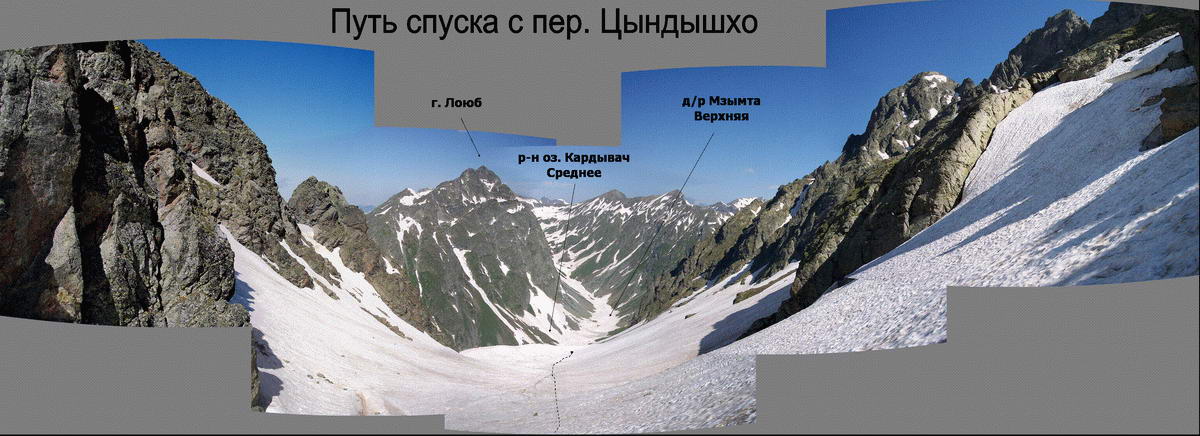 Перевал Мзымта