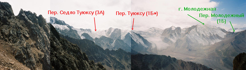 Заилийский Алатау на карте
