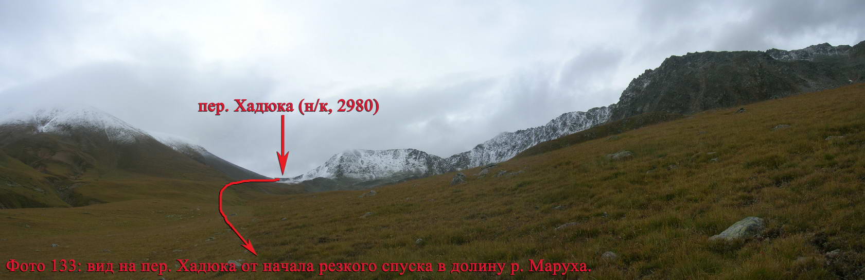 Перевал Кызыл Ауш