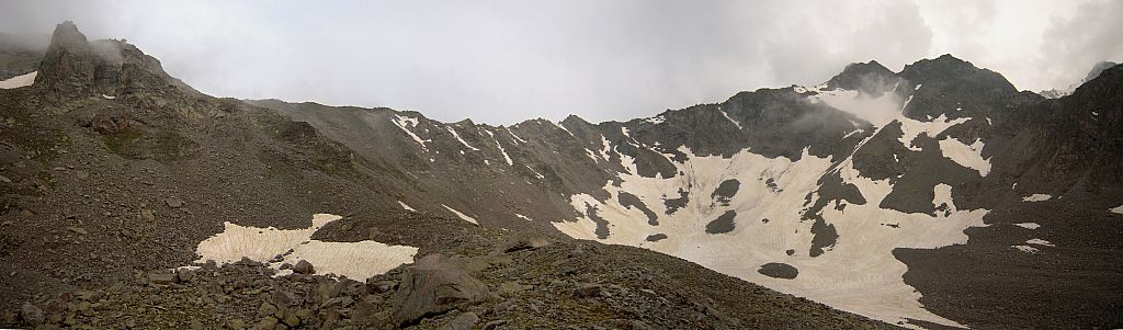Перевал красная осыпь