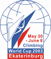 Этапы Кубка Мира 2003 года по скалолазанию в Екатеринбурге