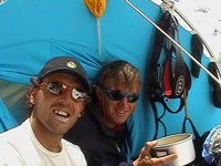 Симоне Моро и Денис Урубко. Фото из Международной экспедиции "Каракорум - 2003"