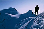 Punta Gnifetti - 4554 m ,  Parrotspize - 4436 m 