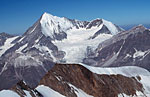 Bishorn - 4153 m , Weisshorn - 4506 m 