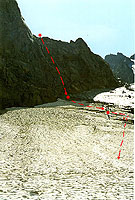 Фото 46 Западный склон пер.Левый Кулагаш (со стороны лед.Куркуре).