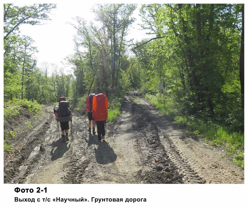 Отчет о пешем походе 2 к.с. по Республике Крым