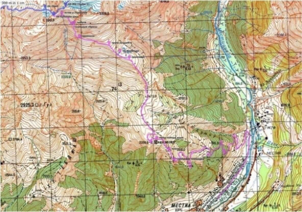 Отчёт о горном туристском походе 2 к.с. по Ц. Кавказу (Сванетия)