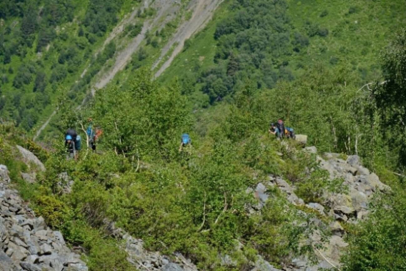 Отчёт о горном туристском походе 2 к.с. по Ц. Кавказу (Сванетия)