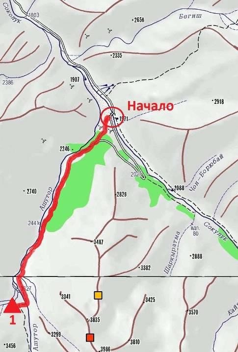 Отчет о горном маршрута 2 к.с.по Киргизскому хребту (Тянь-Шань)