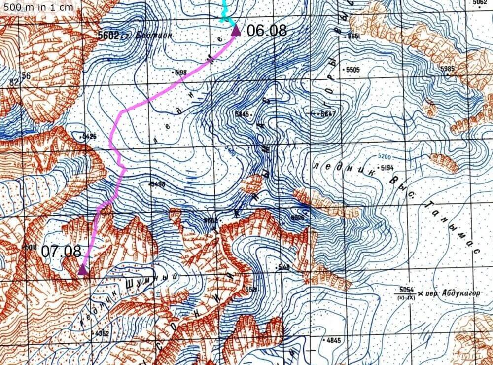 Отчет о спортивном походе 5 к.с. по Ц. Памиру