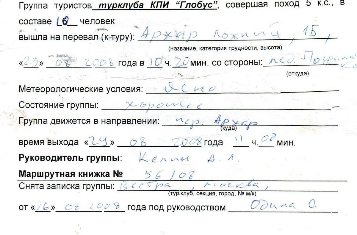 Отчет о горном походе 5 к.с. по Сев. Памиру (Заалайский хребет)