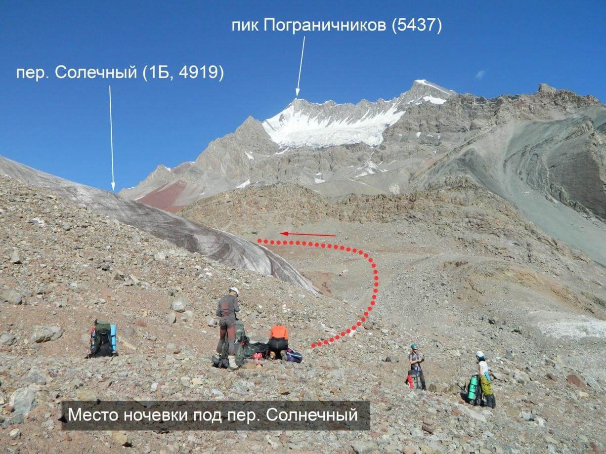 Отчет о горном походе 5 к.с. по Сев. Памиру (Заалайский хребет)