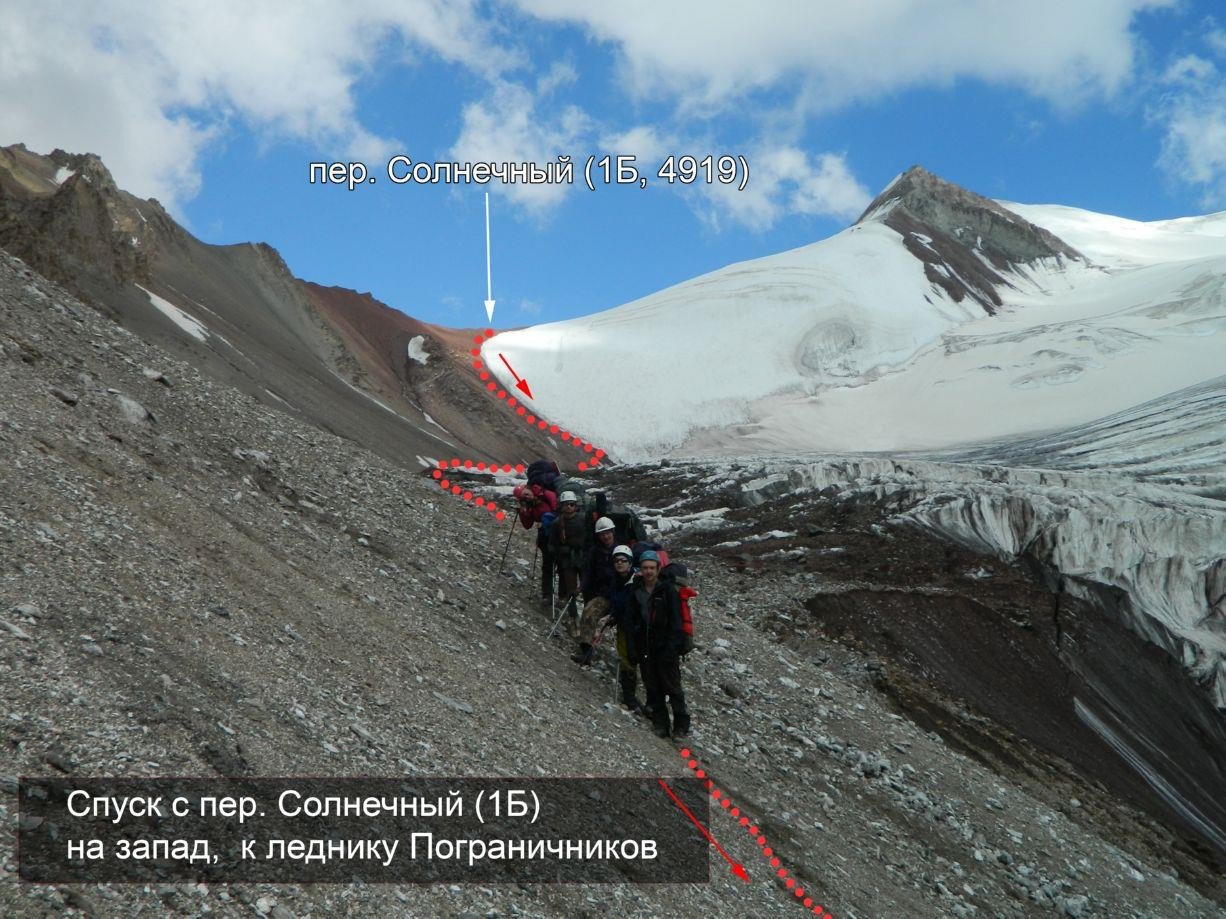 Отчет о горном походе 5 к.с. по Сев. Памиру (Заалайский хребет)