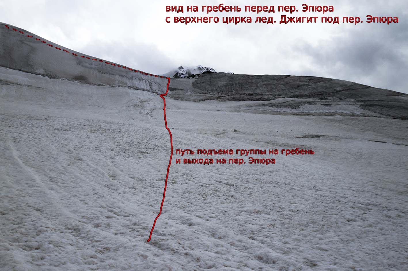 Отчет о горном походе I к.с. с 3 к.с. совершенном по Центральному Тянь-Шаню