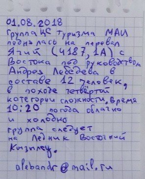 Отчет о горном маршруте 5 к.с. по Северо-Восточному Памиру