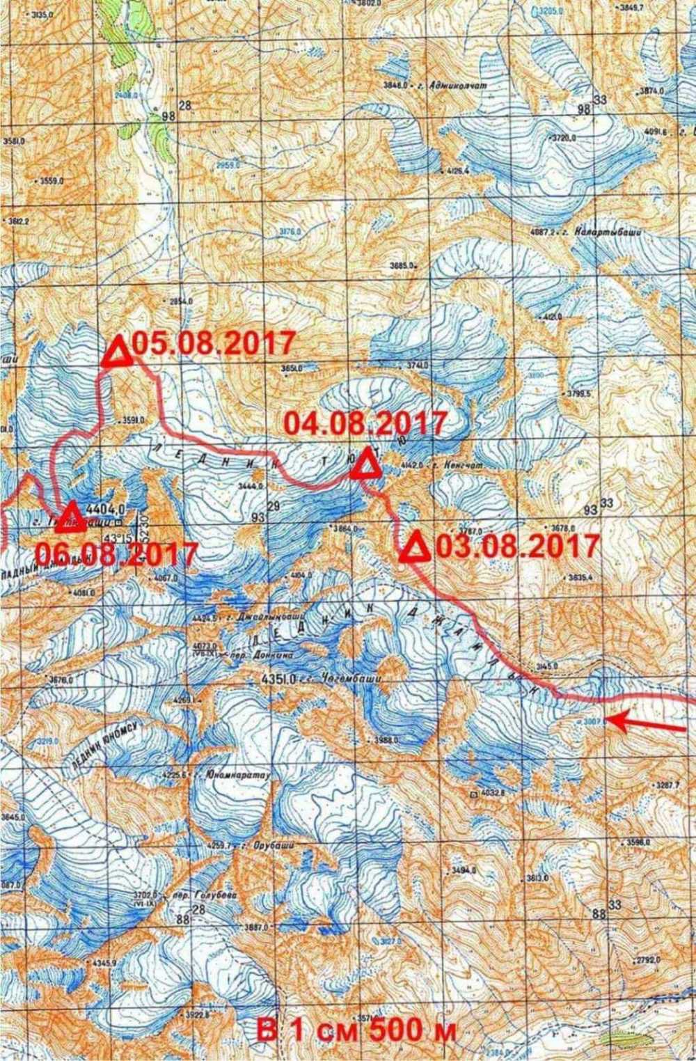 Отчет о пешем походе 4 к.с. по Ц.Кавказу 