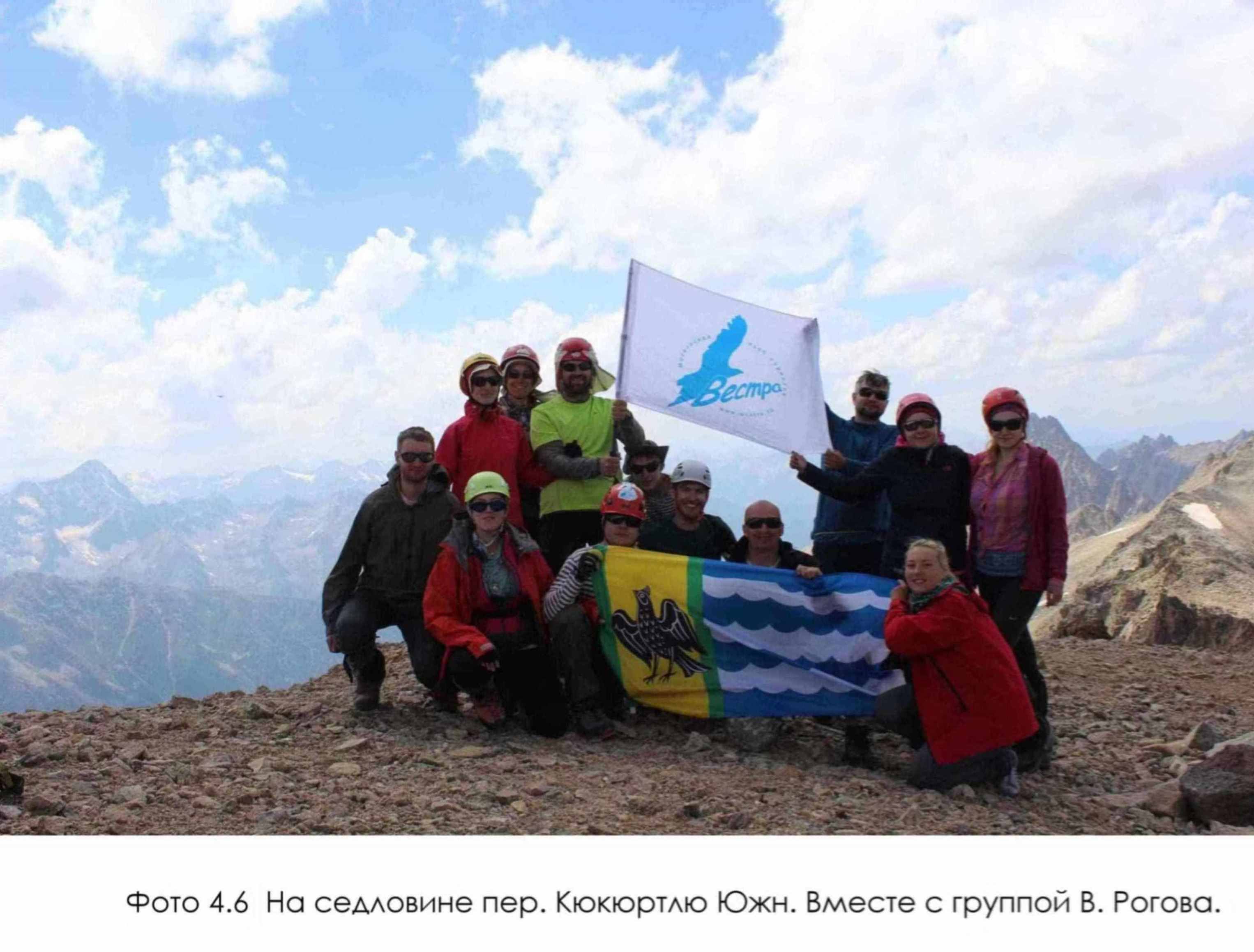 Отчет о горном походе 2 к.с. по Ц. Кавказу (Приэльбрусью)