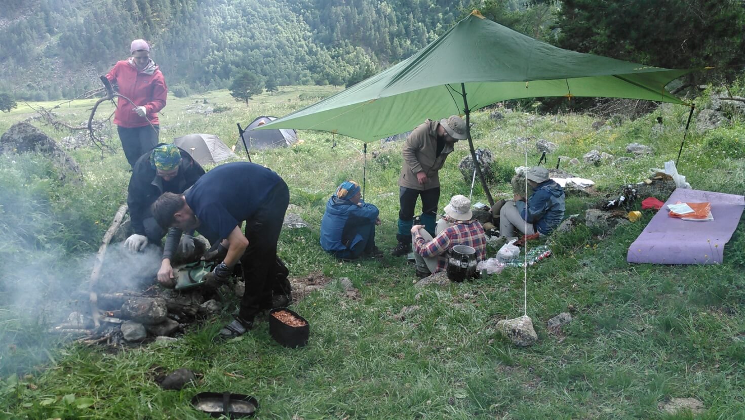 Отчет о горном походе 2 к.с. в районе Зап. и Ц.Кавказа