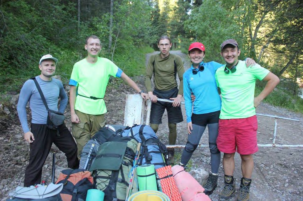 Отчет о горном походе 4 к.с. по Сев. Тянь-Шаню