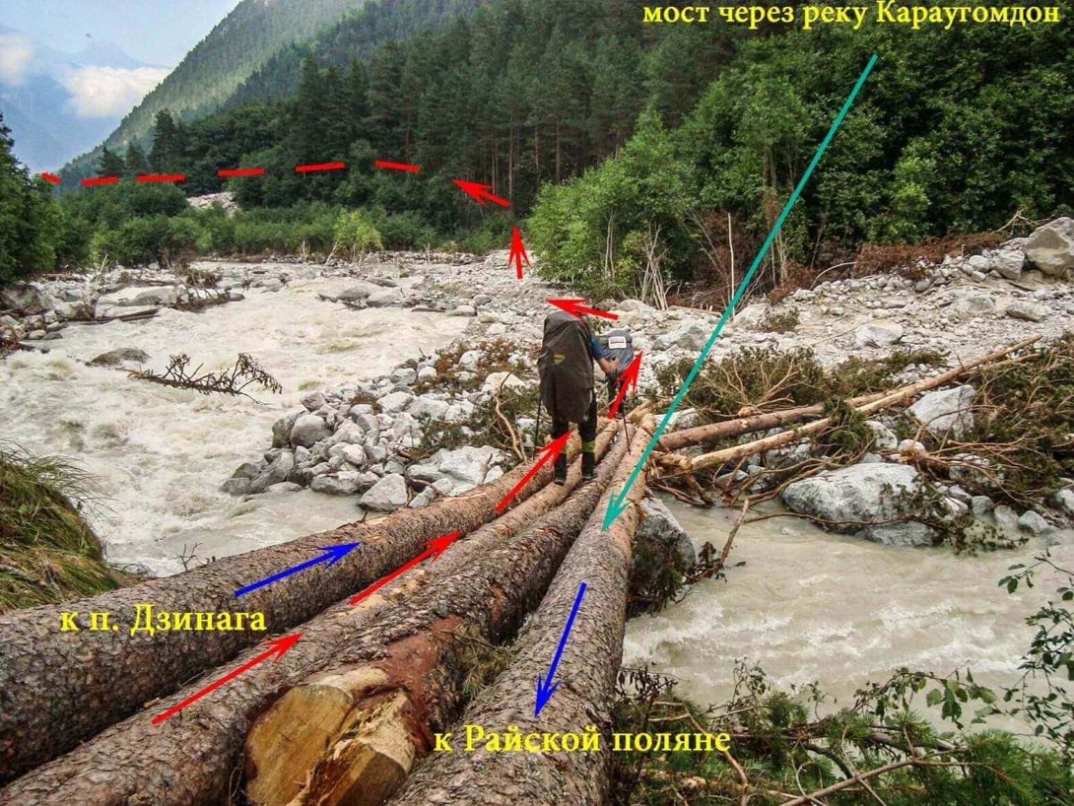 Отчет о горном спортивном походе 2 к.с. по Северной Осетии (Дигория)