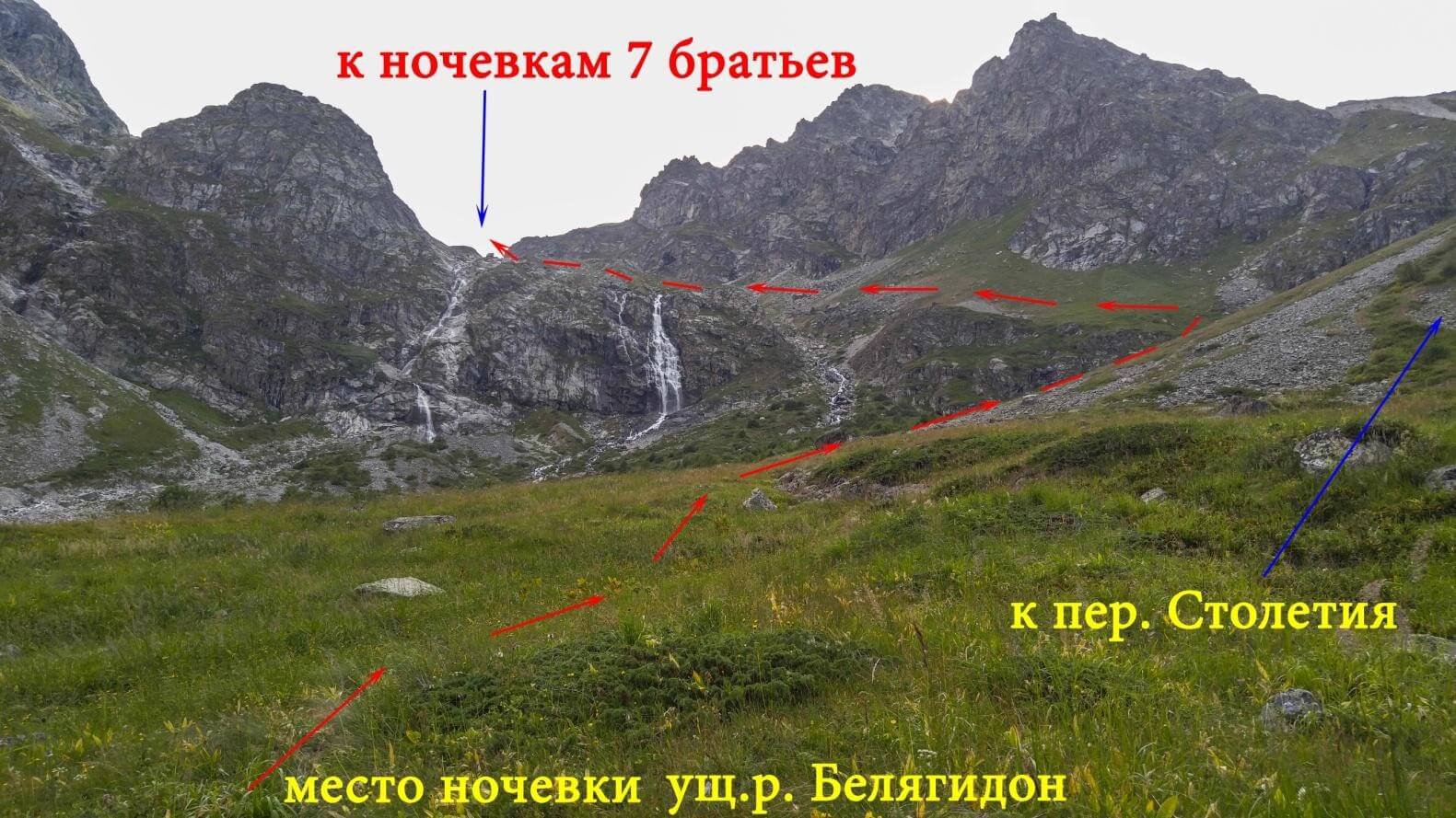 Отчет о горном спортивном походе 2 к.с. по Северной Осетии (Дигория)