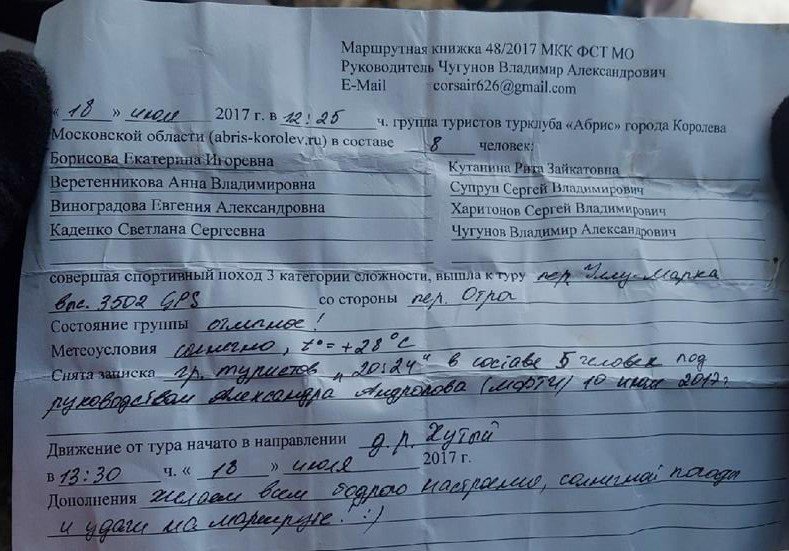 Отчет o прохождении горного маршрута 3 к.с. по Зап. Кавказу