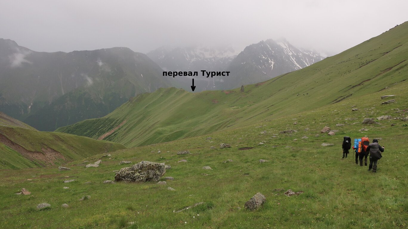 Отчёт о горном походе 1 к.с в районе Центр. Кавказа