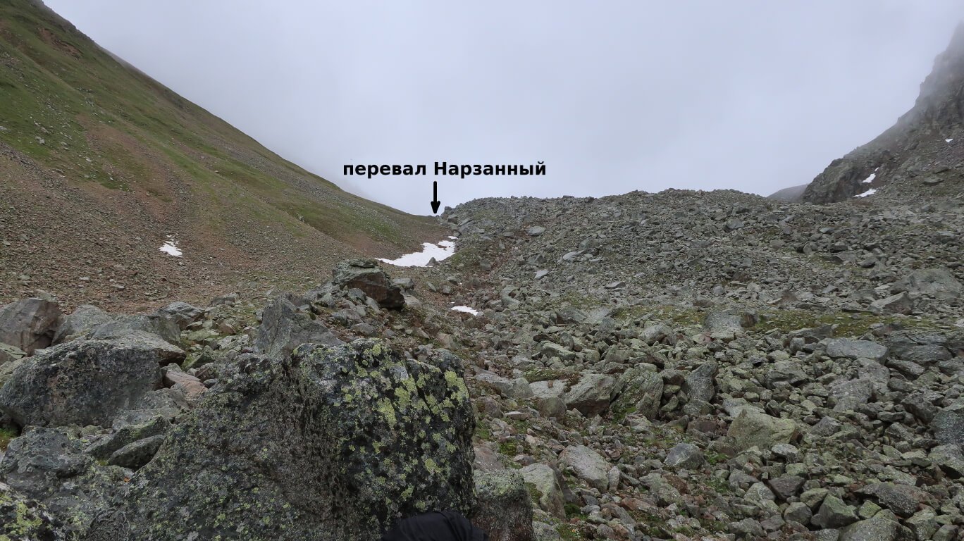 Отчёт о горном походе 1 к.с в районе Центр. Кавказа