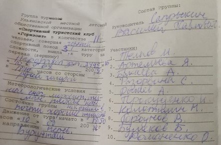 Отчет о горном походе I кс по Центральному Кавказу