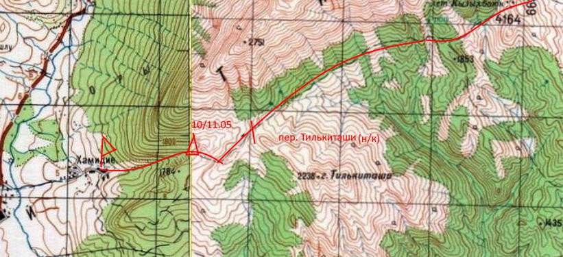 Отчет о горном спортивном походе 4 к.с. по Аладаглару (Турция)