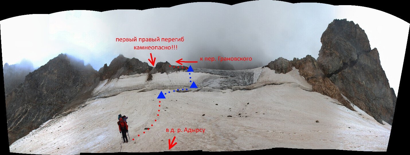 Отчет о горном походе 3 к.с. по центральному Кавказу (Приэльбрусье)