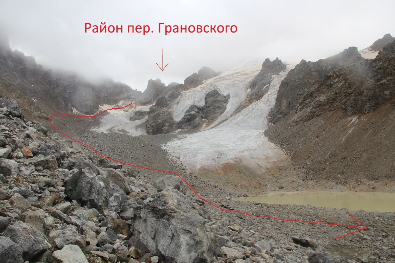 Отчет о горном походе 3 к.с. по центральному Кавказу (Приэльбрусье)