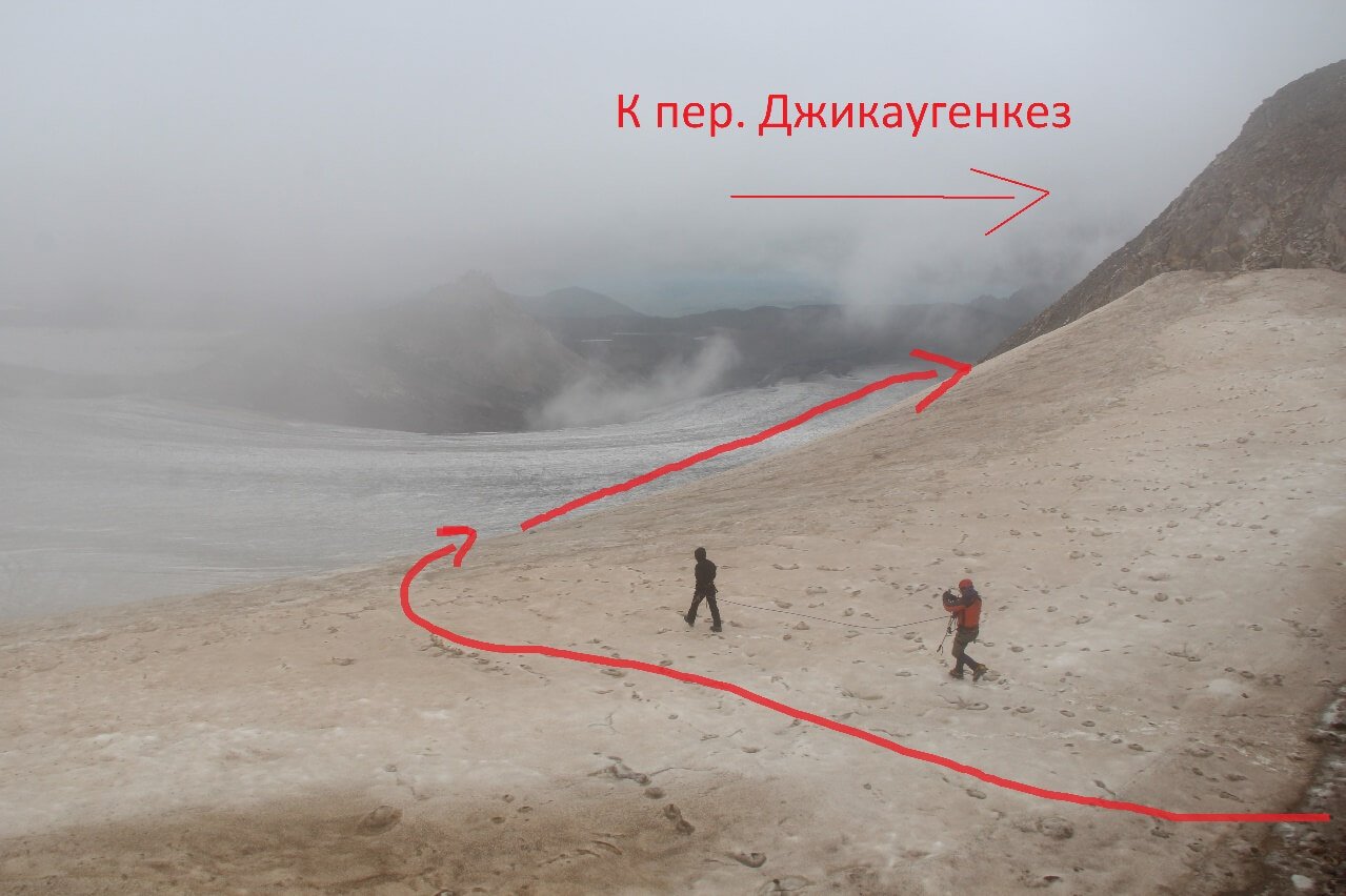 Отчет о горном походе 3 к.с. по центральному Кавказу (Приэльбрусье)