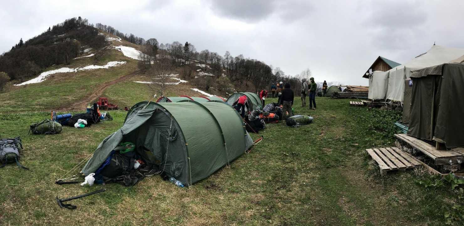 Отчет о горном походе 1 к.с.по Зап.Кавказу