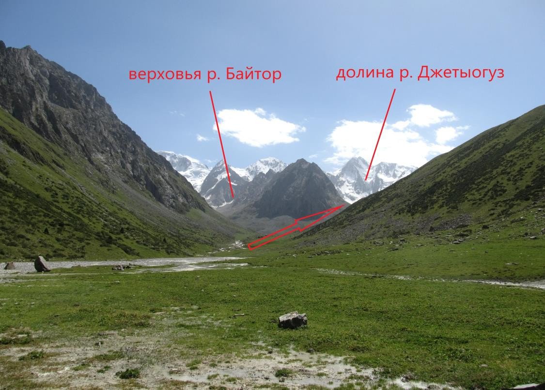 Отчет о горном походе 4 к.с. в районе Терскей-алатау