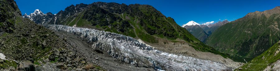 Кавказ на двух колесах. Ледник Кашак Таш