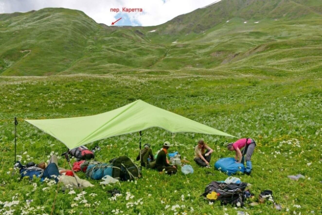 Отчёт о горном туристском походе 2 к.с. по Ц. Кавказу (Сванетия)
