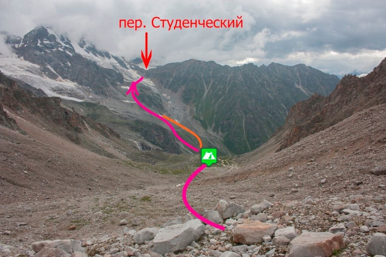 Отчёт о прохождении маршрута 2 к.с. по Ц. Кавказу
