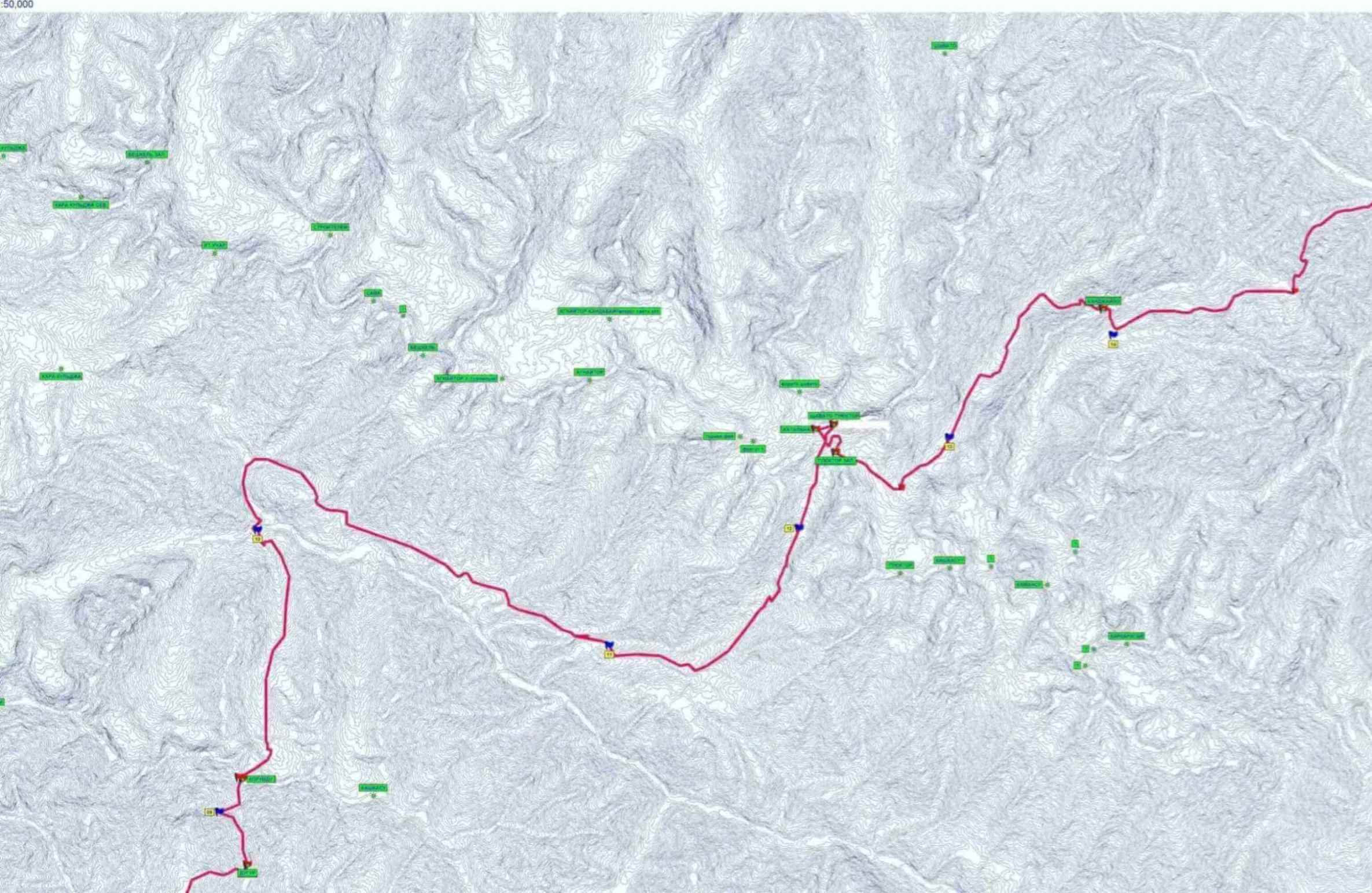 Отчет о прохождении пешеходного туристского спортивного маршрута 4 к.с. по Юго-Западному Тянь-Шаню