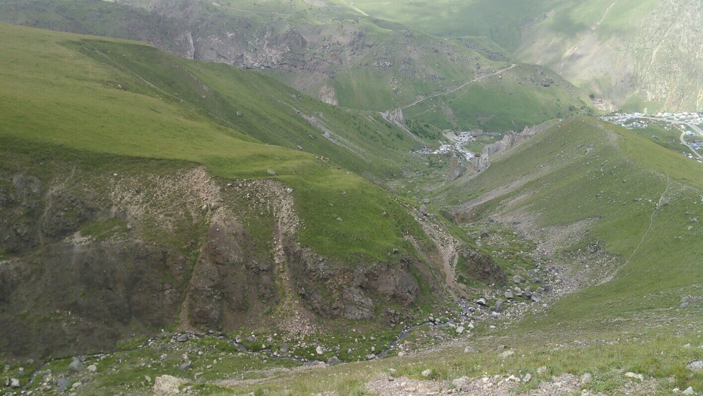 Отчет о горном походе 2 к.с. в районе Зап. и Ц.Кавказа