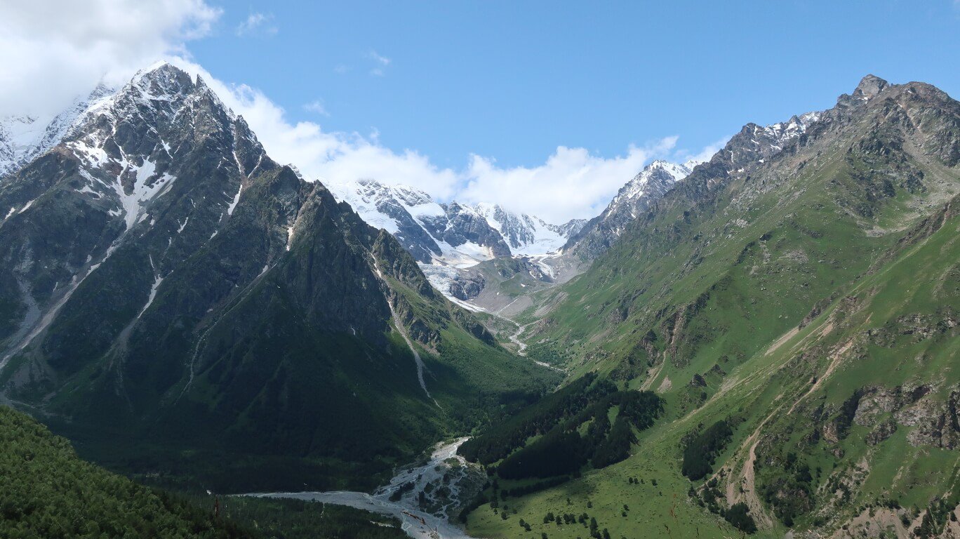 Отчёт о горном походе 1 к.с в районе Центр. Кавказа в июле 2019 года