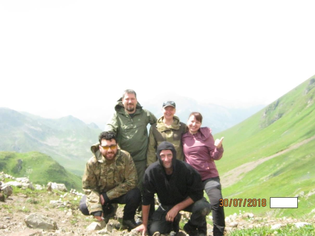 Отчет о прохождении горного походе 1-й к.с. по Зап.Кавказу (Архыз)