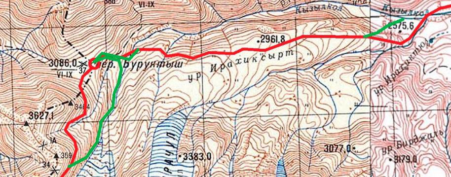 Отчет горном походе 1 к.с.по Приэльбрусью