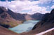 Озеро Ала-Кель с седловины перевала Панорамный