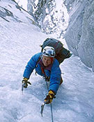 Conrad, Couloir Norte de los Drus. 