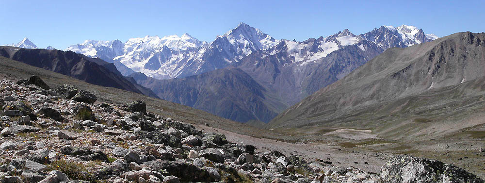 Безенги панорама