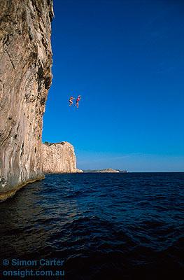 <figcaption>Дюльфер без верёвки</figcuption>